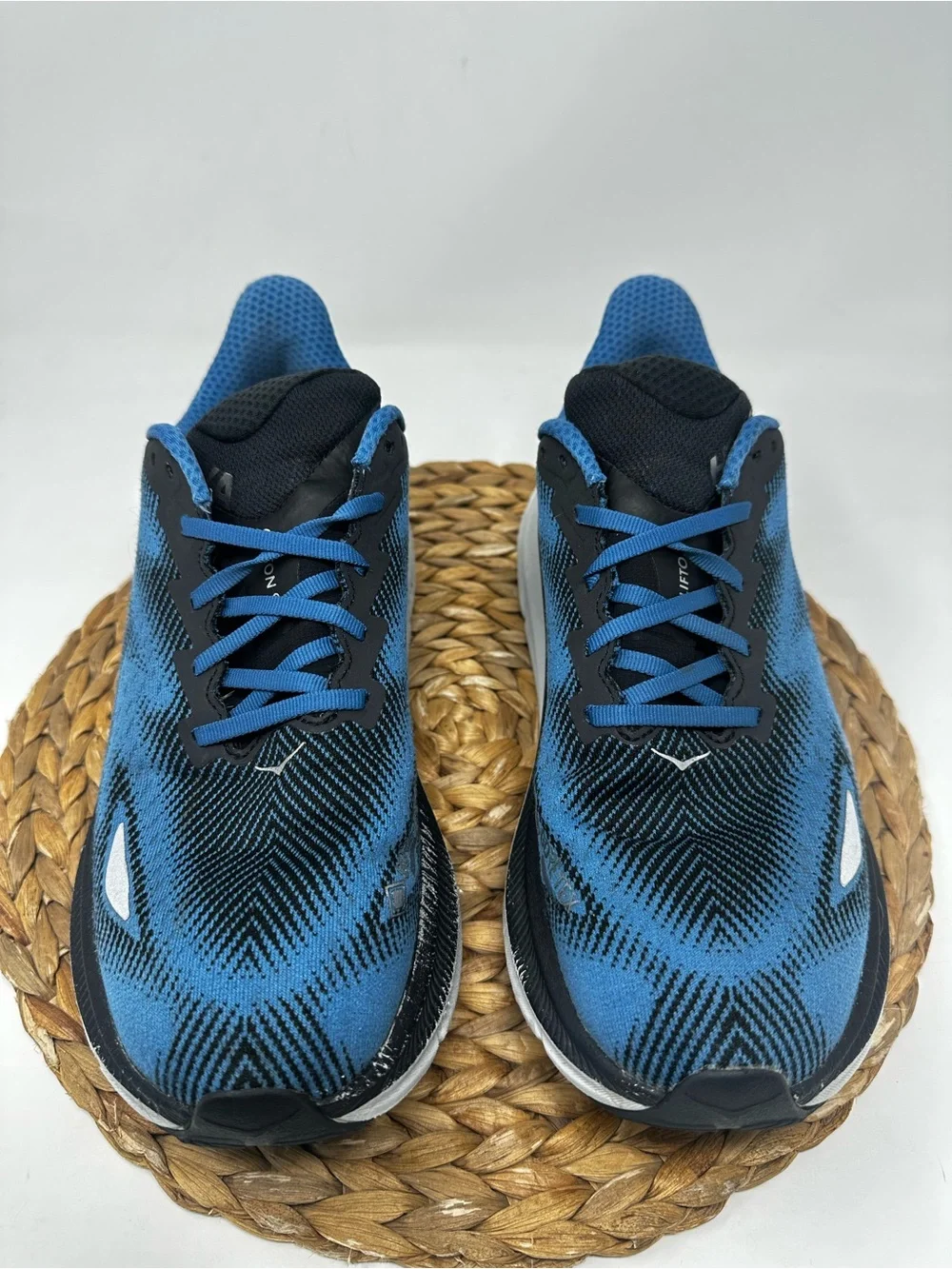 HOKA ONE Clifton 9 GTX Running Shoes Black Foggy Night Size 11 Men's